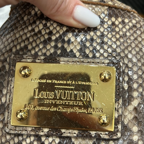 Louis Vuitton Python Galliera Smeralda PM handbag - Picture 2 of 5